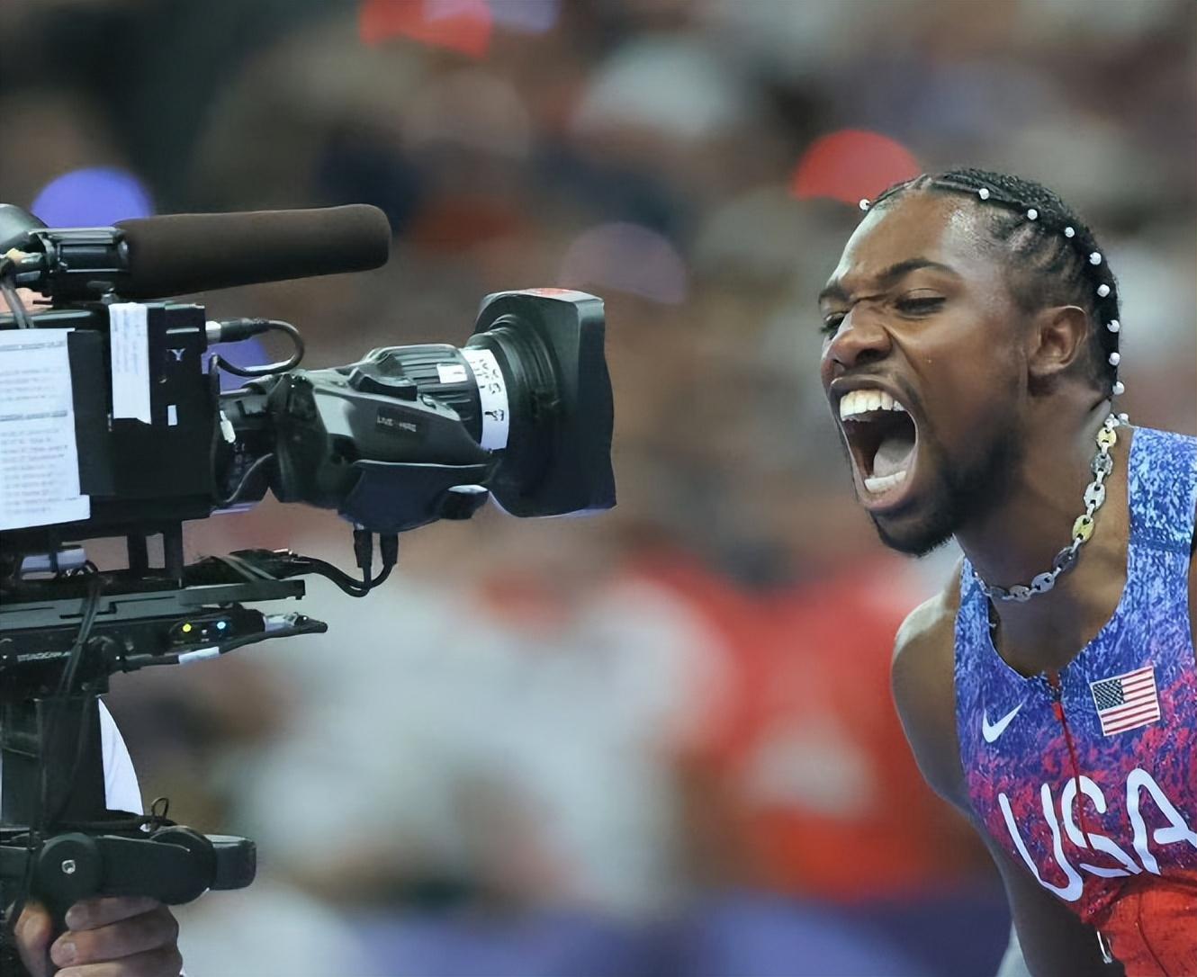 黑白直播体育-关于美国飞人夺冠，刷新个人最快记录的信息